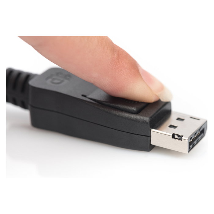 Digitus Cable DisplayPort a DisplayPort UHD 8K St/St 1m Macho Macho Negro 7680x4320p Digitus Cable DisplayPort a DisplayPort UHD 8K St/St 1m Macho Macho Negro 7680x4320p