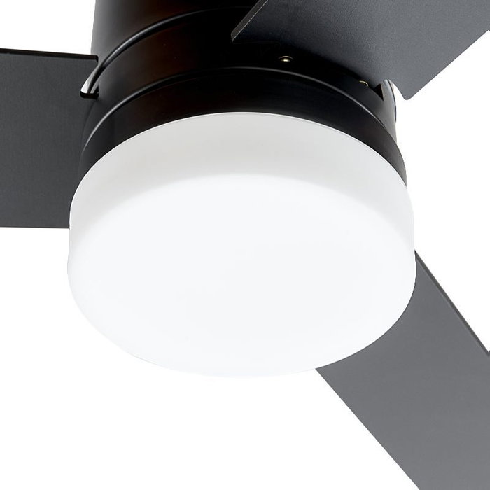 Blaupunkt Ventilador de Techo 132 cm 65W con Luz LED Integrada 18W y Mando a Distancia para el Hogar