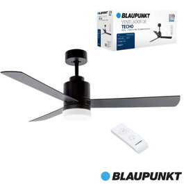 Blaupunkt Ventilador de Techo BP2012 de 132 cm con Luz LED y Mando a Distancia