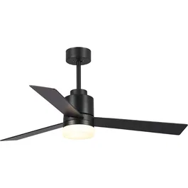 Blaupunkt Ventilador de Techo BP2012 de 132 cm con Luz LED y Mando a Distancia