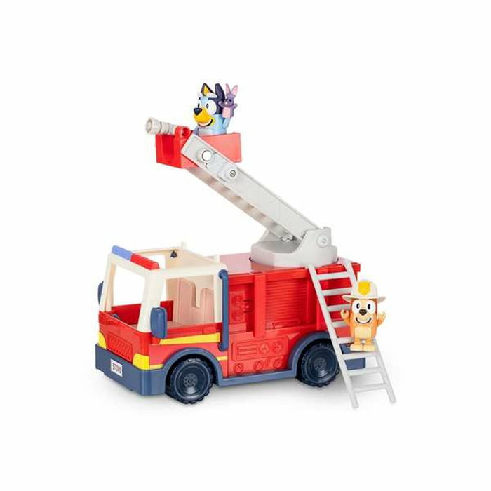 Famosa Camión de bomberos Bluey con figuras de Bingo y Bluey y accesorios
