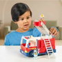 Famosa Camión de bomberos Bluey con figuras de Bingo y Bluey y accesorios