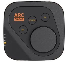 IKMULTIMED ARC On-Ear Amplificador y Corrector de Auriculares Portátil con DAC, Calibración y Simulación de Sala, 200mW, USB-C