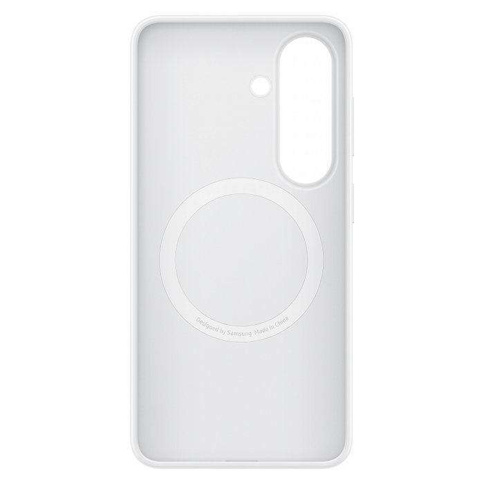 Samsung Funda de Silicona Magnética Galaxy S26, Blanco Samsung Funda de Silicona Magnética Galaxy S26, Blanco