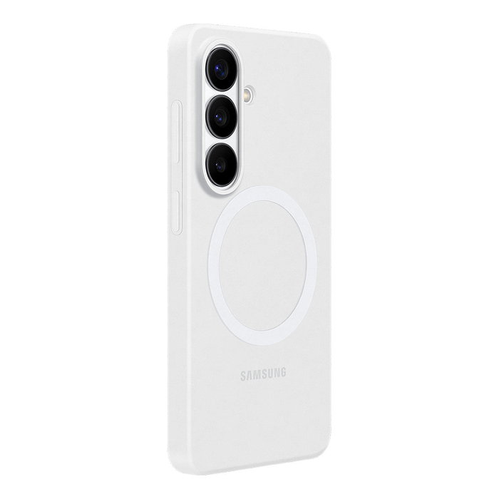 Samsung Funda de Silicona Magnética Galaxy S26, Blanco Samsung Funda de Silicona Magnética Galaxy S26, Blanco
