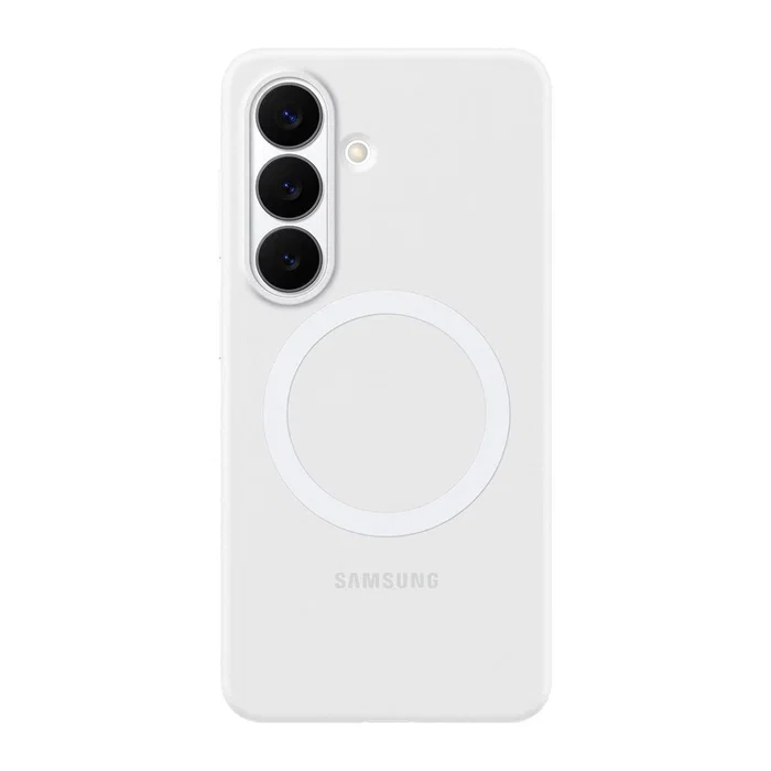SAMSUNG Funda Silicone Magnet Case para Galaxy S26, Blanco SAMSUNG Funda Silicone Magnet Case para Galaxy S26, Blanco