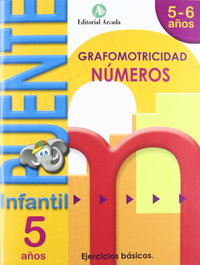 C.numeros 5 años-puente infantil, AA.VV. - NADAL EDARCA EDITORIAL