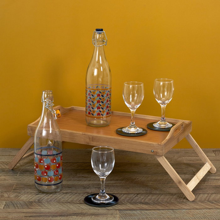 Home Deco Factory Bandeja De Cama Bambú