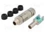 HARTING Conector M12 macho 8 pines recto preLink código X - ProfiNET