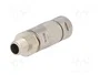HARTING Conector M12 macho 8 pines recto preLink código X - ProfiNET