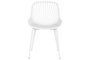 DKD Home Decor Silla Scandi Blanco 51.5 x 81 x 50 cm