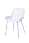 DKD Home Decor Silla Scandi Blanco 51.5 x 81 x 50 cm