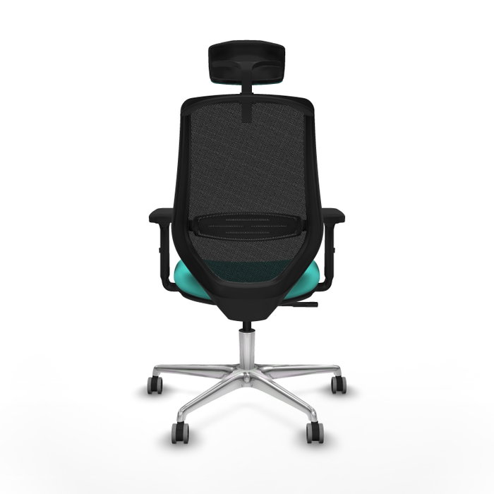 PIQUERAS Y CRESPO Silla de oficina Mardos con mecanismo Sincro, Turquesa y Negro PIQUERAS Y CRESPO Silla de oficina Mardos con mecanismo Sincro, Turquesa y Negro