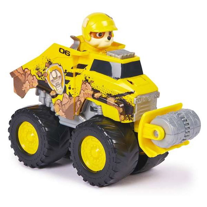 Spin Master Vehículo de Rescate Paw Patrol Wheels Rubble con Figura Spin Master Vehículo de Rescate Paw Patrol Wheels Rubble con Figura