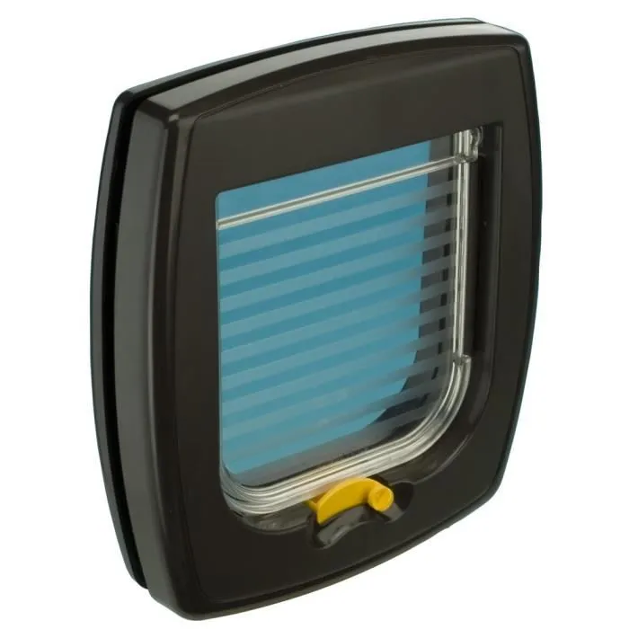 Ferplast FER8010690057224 Gatera Batiente de 1 Puerta para Gatos Pequeña Marrón Plástico Ferplast FER8010690057224 Gatera Batiente de 1 Puerta para Gatos Pequeña Marrón Plástico