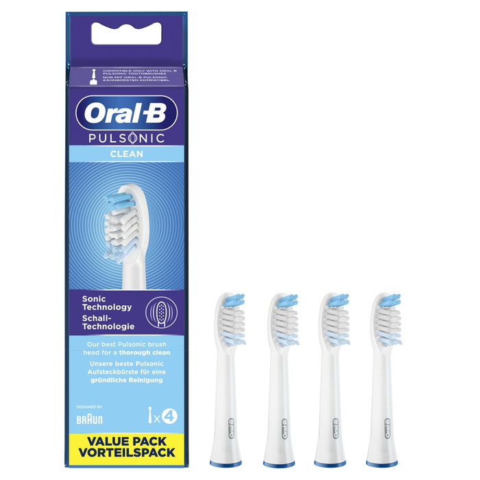 Oral-B Pulsonic Clean 4 unidades Blanco Oral-B Pulsonic Clean 4 unidades Blanco
