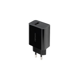 Nanocable Cargador de Pared USB 5V/2.1A 10W, Enchufe Tipo C (EU), Universal para Smartphone/Tablet/Auriculares, Color Negro