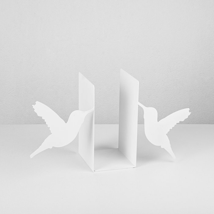 Aberto Design Kitap tutucu 11 - Sujetalibros de Metal Blanco Robusto y Elegante Aberto Design Kitap tutucu 11 - Sujetalibros de Metal Blanco Robusto y Elegante