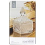 Home Deco Factory Bombonera con tapa Mirage 9x9 cm