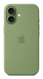 Apple iPhone 17 - Funda de silicona con MagSafe - Verde Light Moss