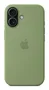 Apple iPhone 17 Funda de Silicona con MagSafe - Verde Light Moss - Protección contra Caídas y Rayones - Compatible con Carga Inalámbrica - Modelo MGEX4ZM/A