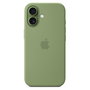 Apple iPhone 17 - Funda de silicona con MagSafe - Verde Light Moss