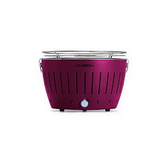 LotusGrill G34 U Lilac Parrilla Portátil de Carbón