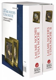 CATEDRA Estuche Las mil noches y una noche (Vol. I-II) Biblioteca Avrea