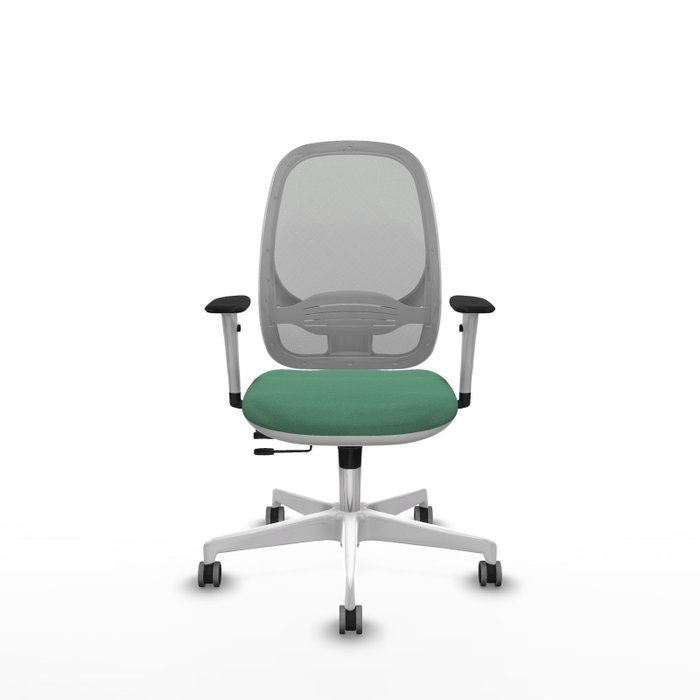 PIQUERAS Y CRESPO Silla de oficina Cilanco Verde esmeralda y Gris PIQUERAS Y CRESPO Silla de oficina Cilanco Verde esmeralda y Gris