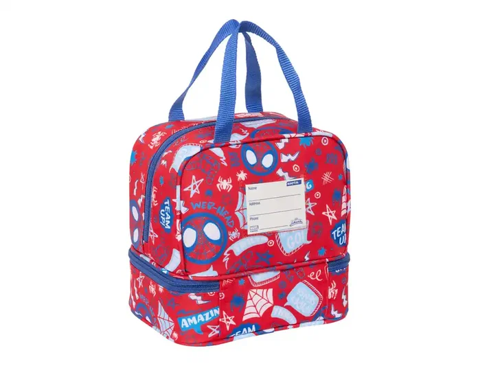 Safta Portameriendas Spidey Rescue 200x150x200 mm Safta Portameriendas Spidey Rescue 200x150x200 mm
