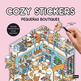 EDITORIAL ALMA, Pequeñas boutiques (Cozy Stickers), Alain Boyer - EDITORIAL ALMA
