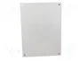 FIBOX ARCA Carcasa de pared de policarbonato gris
