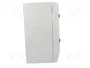 FIBOX ARCA Carcasa de pared de policarbonato gris