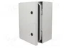 FIBOX ARCA Carcasa de pared de policarbonato gris