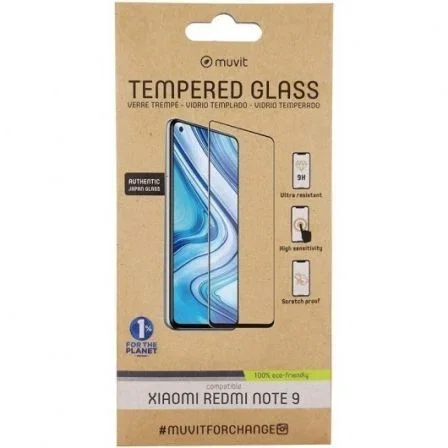 Protector de Pantalla Muvit MUTPG0041 para Xiaomi Redmi Note 9 Protector de Pantalla Muvit MUTPG0041 para Xiaomi Redmi Note 9