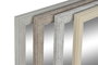 DKD Home Decor Espejo Tradicional Blanco Beige 2 x 66 x 36 cm (4 Unidades)