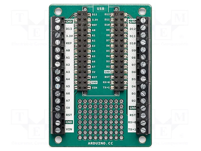 ARDUINO Placa de desarrollo prototipo 70x50,5mm