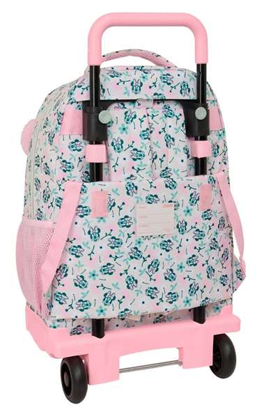 Safta Minnie Mouse Mochila Grande "Minty" C/Ruedas Compact Extraible 33x45x22cm