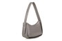 Lucky Bees Bolso de Hombro 1296 Croco Grey Cuero de Polivinilo Gris 23x7x15 cm
