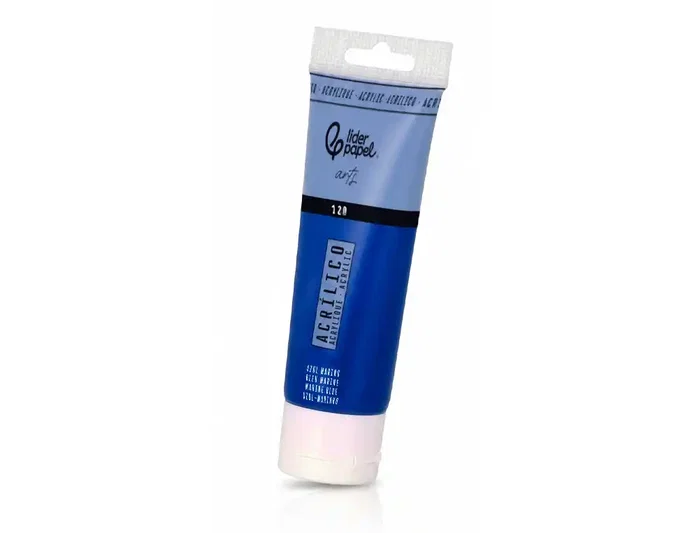 Liderpapel Pintura acrílica Azul marino 120 ml