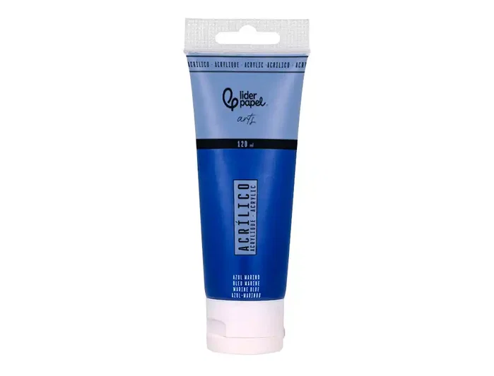 Liderpapel Pintura acrílica Azul marino 120 ml