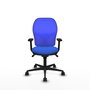 PIQUERAS Y CRESPO Silla de oficina Jorquera Azul