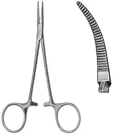 B. Braun Pinza Hemos Halsted-Mosquito Curva 125 mm