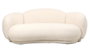 DKD Home Decor Sofá Moderno Blanco Poliéster 195 x 103 x 74 cm