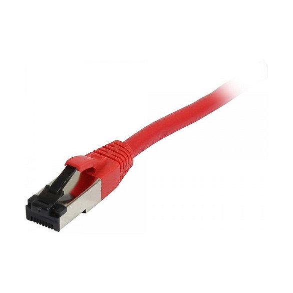 Synergy21 Cable de parcheo RJ45 CAT8.1 2000Mhz 3m Rojo S-STP TPE AWG26 Synergy21 Cable de parcheo RJ45 CAT8.1 2000Mhz 3m Rojo S-STP TPE AWG26