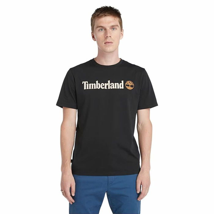Camiseta de Manga Corta Hombre Timberland Kennebec River Negro Camiseta de Manga Corta Hombre Timberland Kennebec River Negro