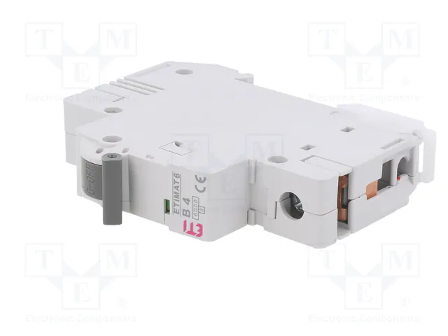 ETI POLAM Interruptor magnetotérmico ETIMAT 6 1P B 4A 6kA
