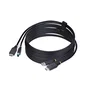 Cable kvm hdmi y usb 3.0 5gbps de 3m