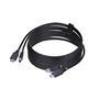 Cable kvm hdmi y usb 3.0 5gbps de 3m