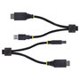 StarTech Cable KVM HDMI y USB 3.2 Gen 1 de 3,1 m, 4K 60Hz, Negro
